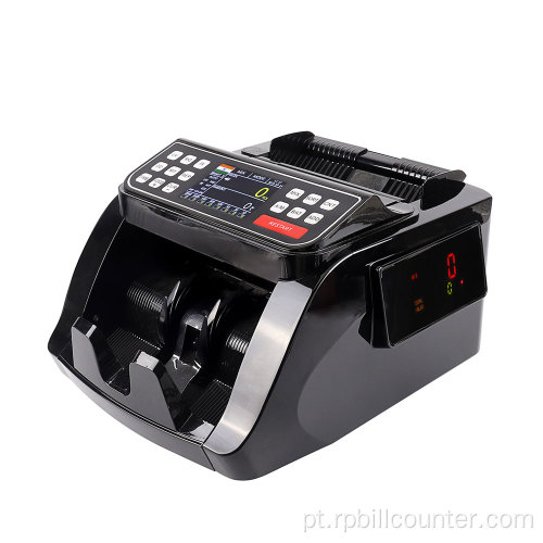Máquina de mistura Y5518 Máquina de contagem de valor de moeda em EURO Contador De Billetes Contador de notas